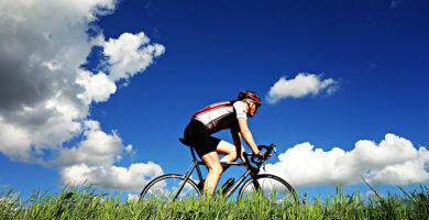 Frecuencia de entrenamiento de los ciclistas.